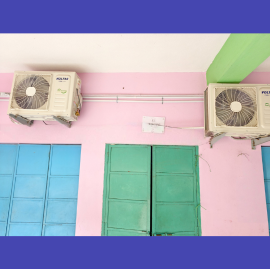 Spacious & Ventilated Classrooms